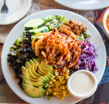 BBQ Ranch Chicken Salad (GF, V)