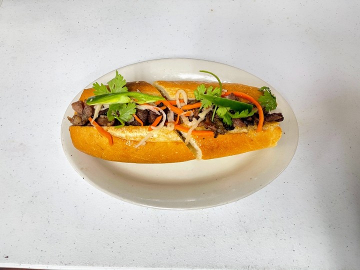 Banh Mi Thit Nuong - BBQ Pork Sandwich