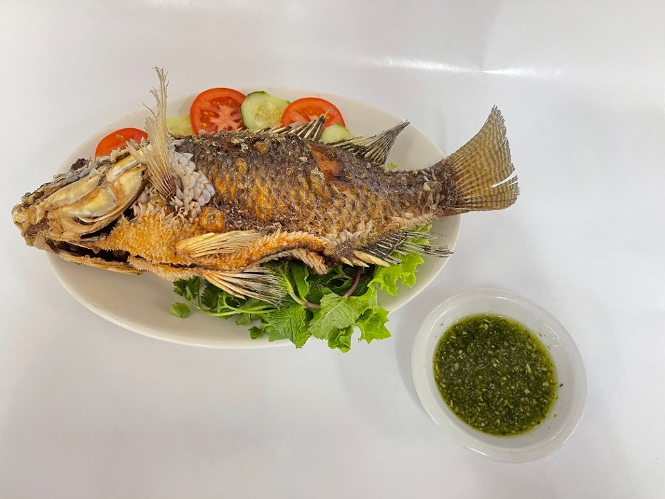 Ca Ro Phi Chien - Fried Tilapia Fish
