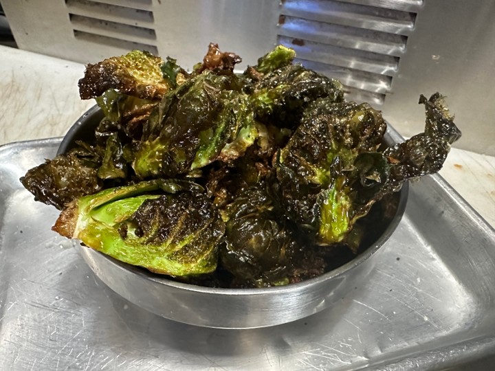 Brussel Sprouts Grilled & Flash Fried