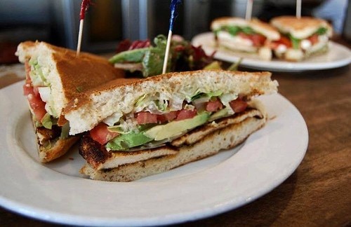 Blackened Chicken Caesar Sandwich