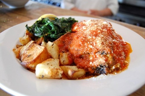 Northern Style Chicken Parmigiano