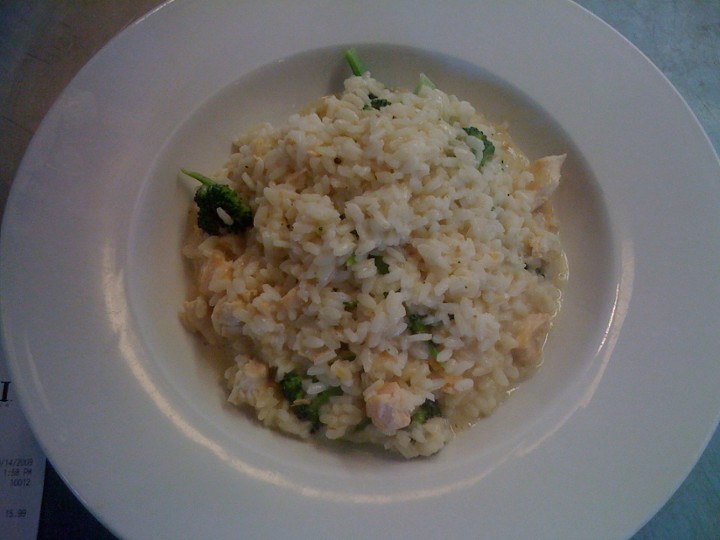 Risotto with Chicken & Broccoli