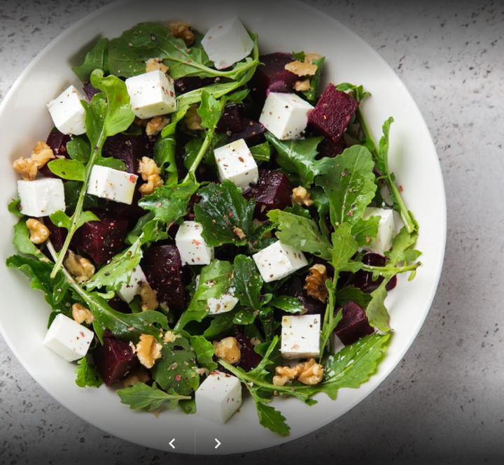 Roasted Beet & Gorgonzola Salad