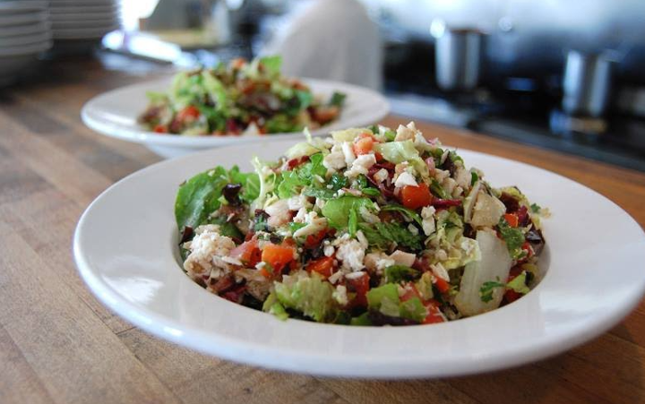 Grilled Vegetable Chopped Salad