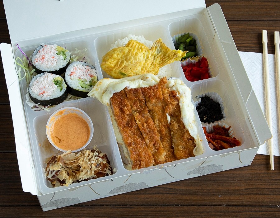 Pork with Cheese Katsu Bento Box