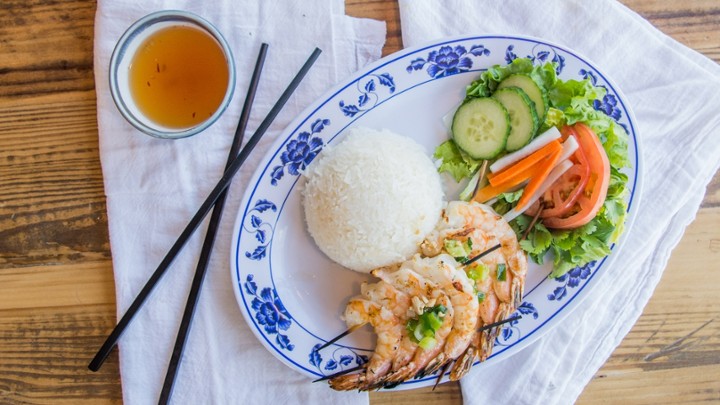 Rice - Grilled Shrimp
