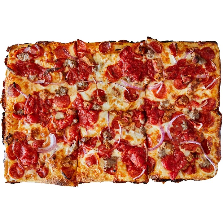 Meat Lovers Square Pizza