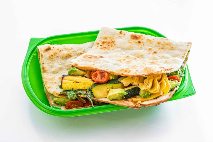 Vegetarian Piadina with Avocado