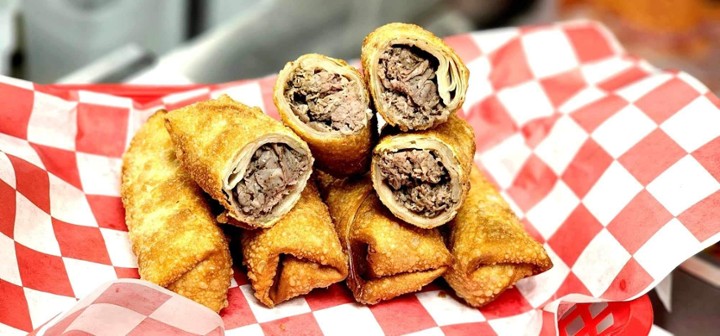 12 Au Jus Egg Rolls