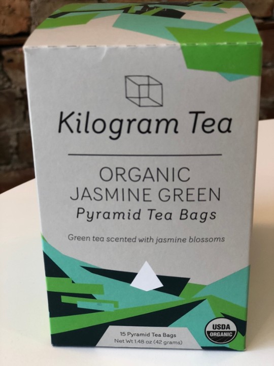 ORGANIC JASMINE GREEN TEA BAGS
