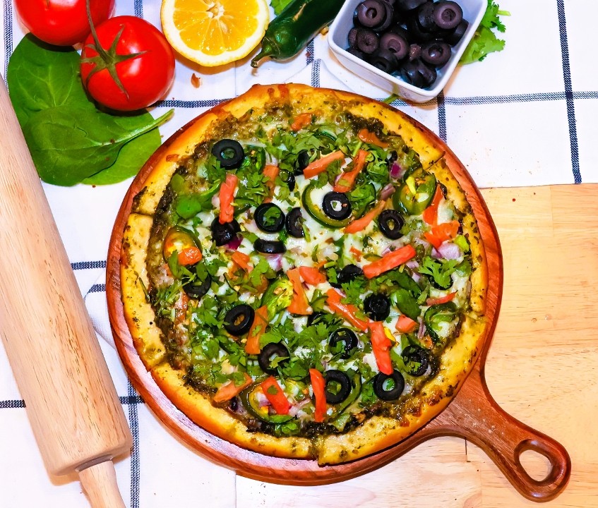 Veggie Achari Pizza