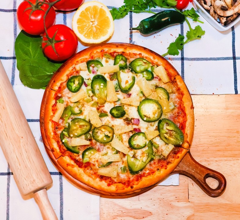 Jain Chatpata Pizza