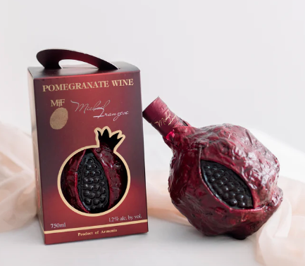 Franzese Pomegranate Wine Bottle