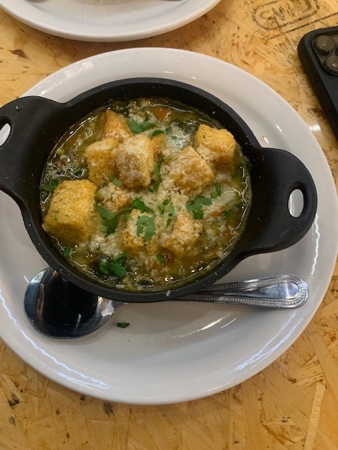 Turkey Sausage, White Bean & Kale Soup