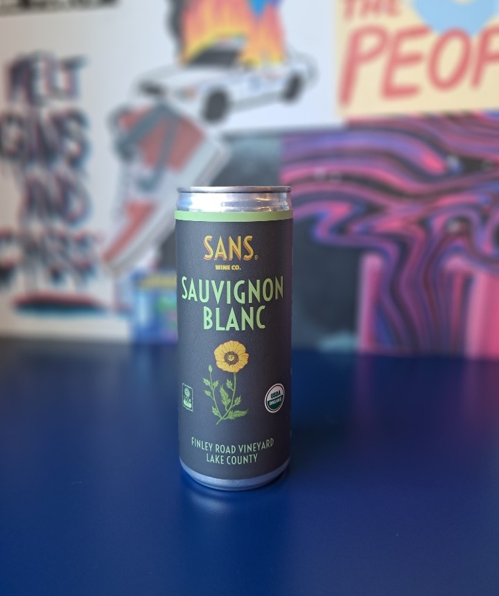 250ml Can:Sans Wine Co:Sauvignon Blanc