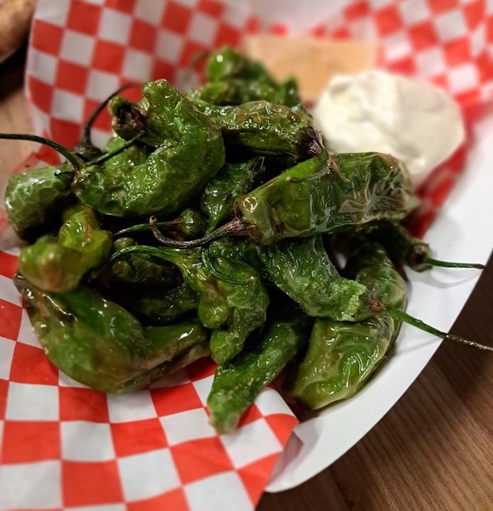 Fried Shishito Peppers