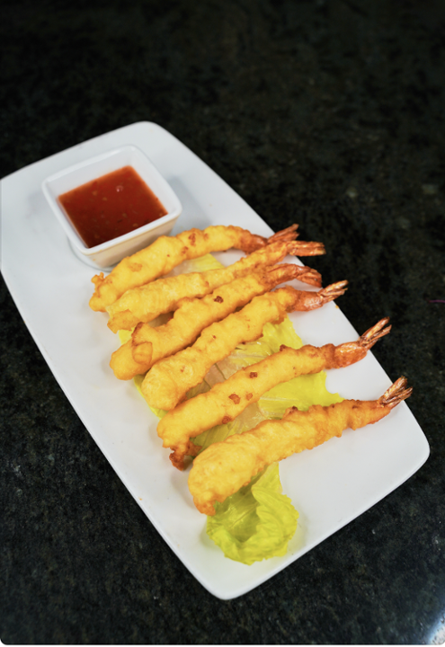 Shrimp Tempura Appetizer.