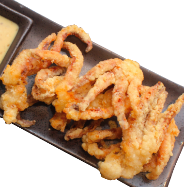 Deep Fried Squid (Ika geso yaki)