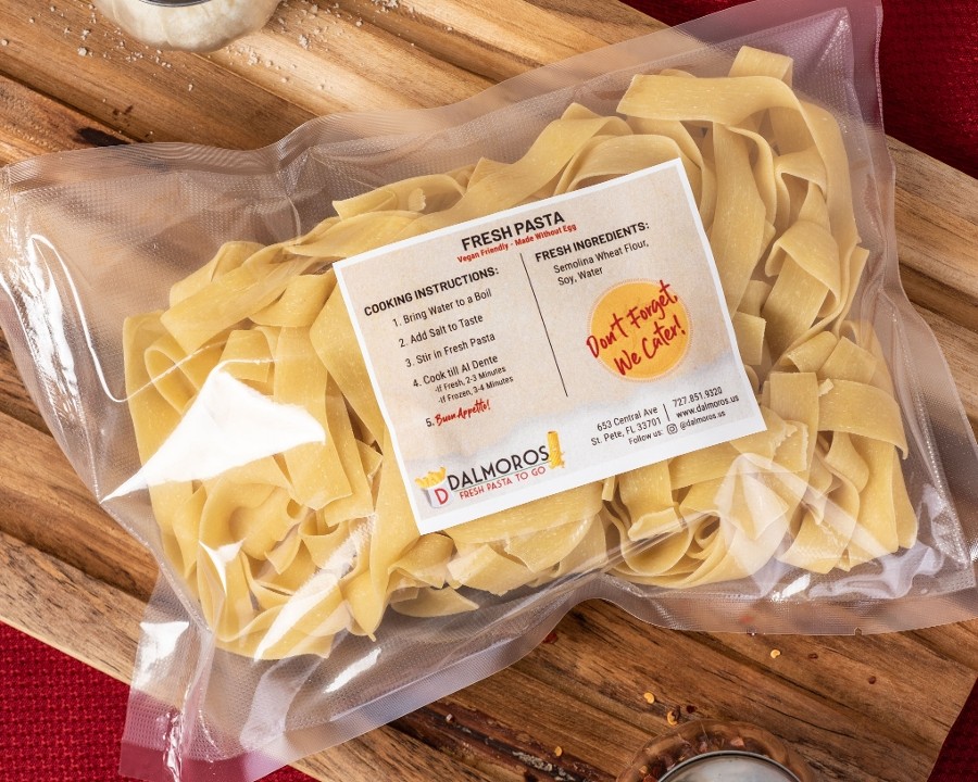 Rigatoni Fresh Pasta 2 Lbs Vegan 