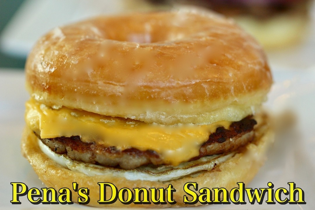 Pena’s Donut Sandwich