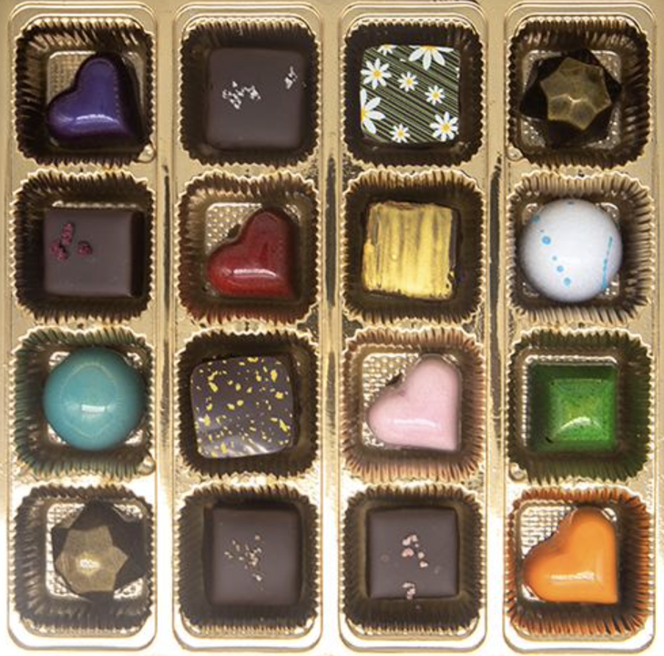 Solid Chocolate Filled Heart Boxes - JoMart Chocolates
