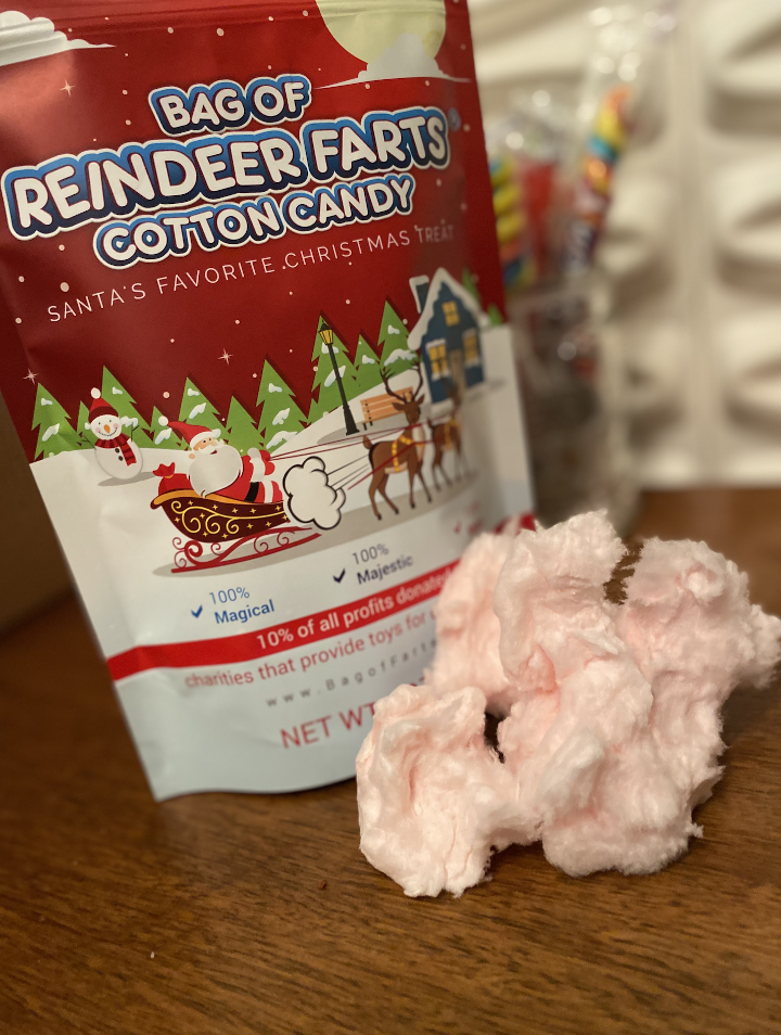  Bag Of Reindeer Farts Cotton Candy Funny Unique