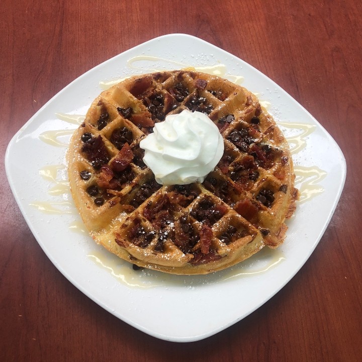 Waffle Chocolate Chip Bacon