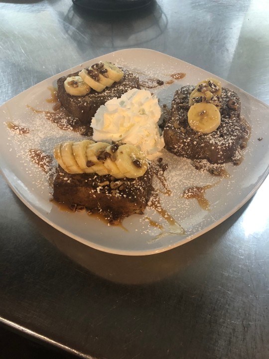 Funky Monkey Banana Bread French Toast a la carte