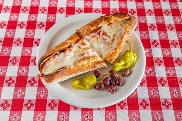 Eggplant Parmesan Sandwich