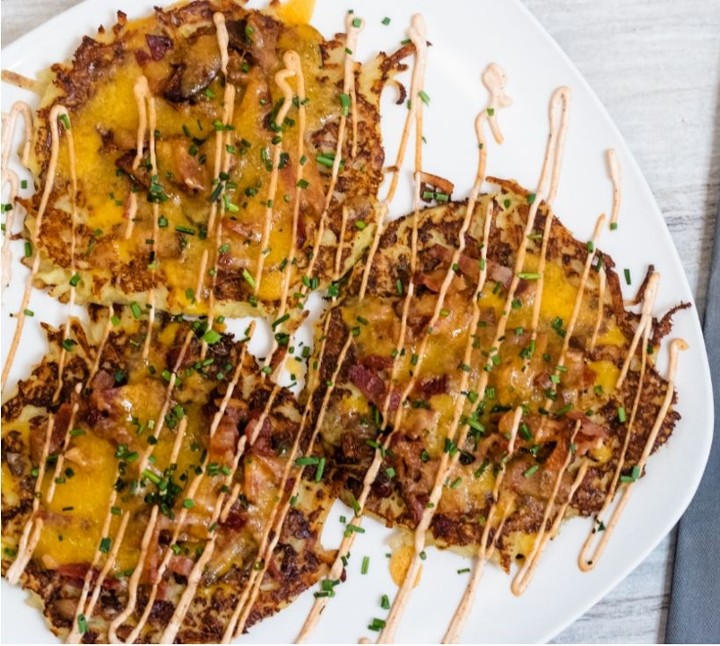 Loaded Potato Cakes (3)