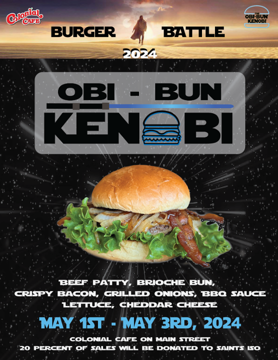 Obi-Bun Kenobi   (Burger Battle/STE 1st hour)