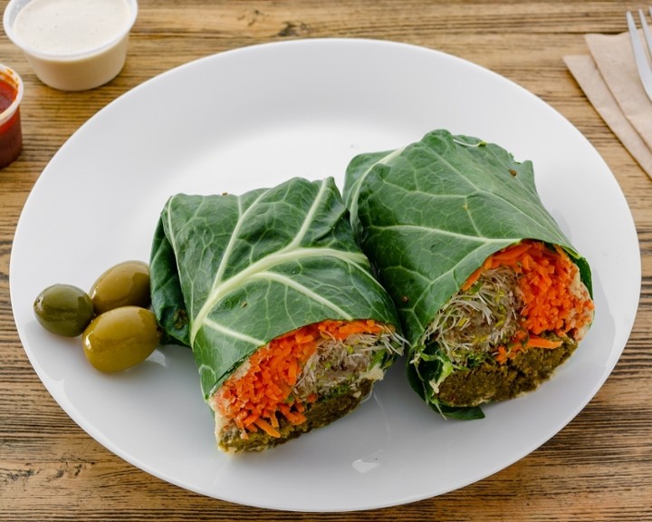 Raw Falafel Wrap