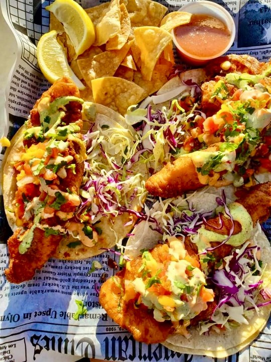 3 Baja Fish Taco