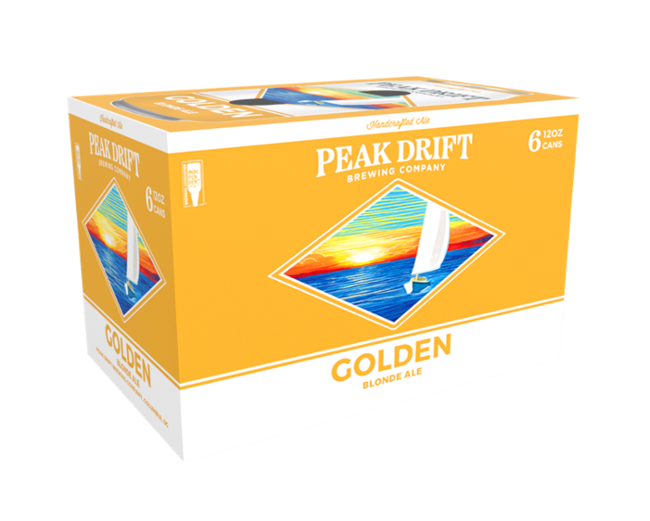 PD GOLDEN ALE 6 PACK 12OZ CAN