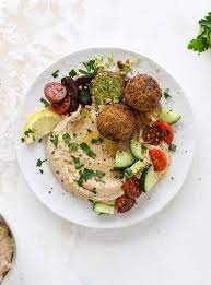 Falafel Hummus Platter