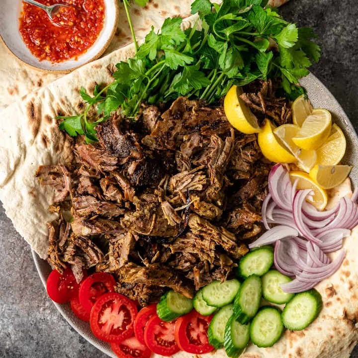 Lamb Shawarma Salad