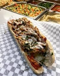 Shawarma on Baguette