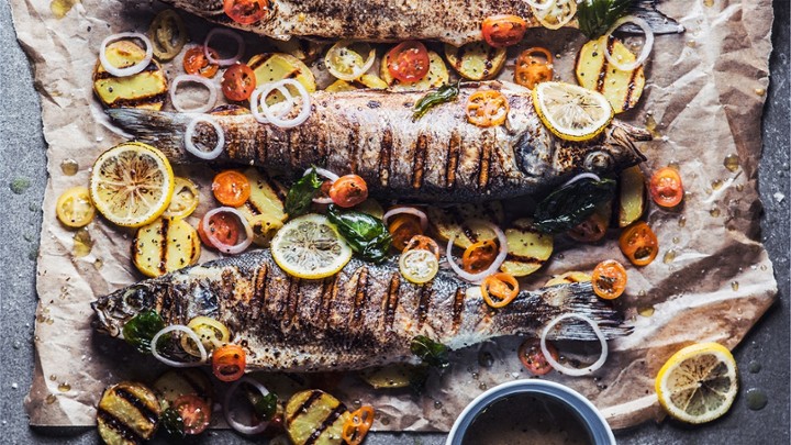 Grilled Sea Bass
