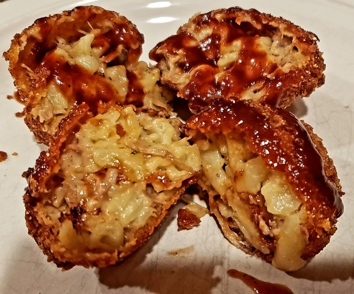 PULLED Pork Mac & Cheese Balls