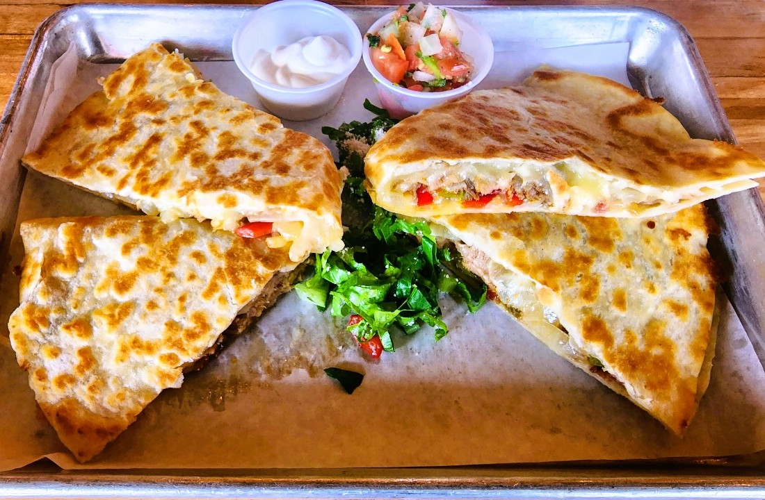Pulled Meat Quesadillas