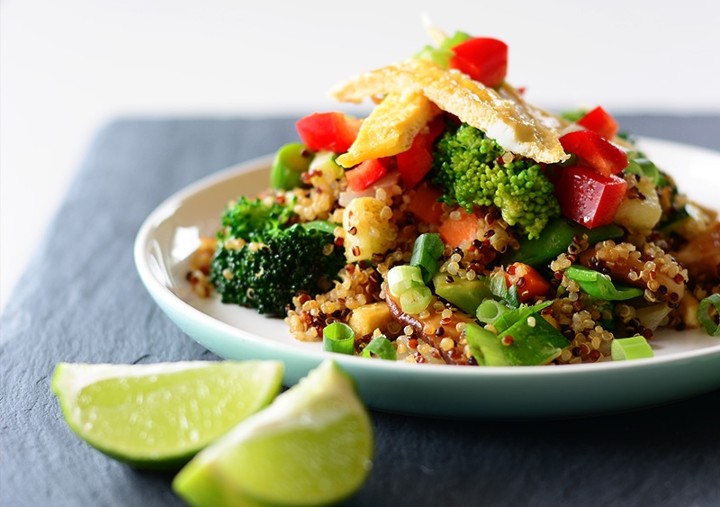 Quinoa Chaufa (v)