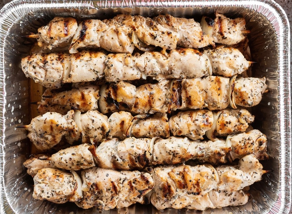 Small Chicken Kabobs Tray (10)