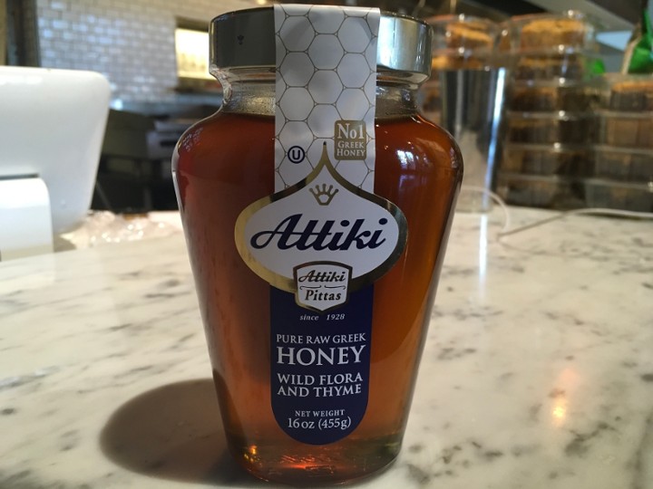 Attiki Pure Greek Honey (Wild Flora & Thyme) (16oz)