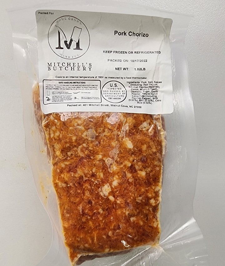 Butchery Chorizo