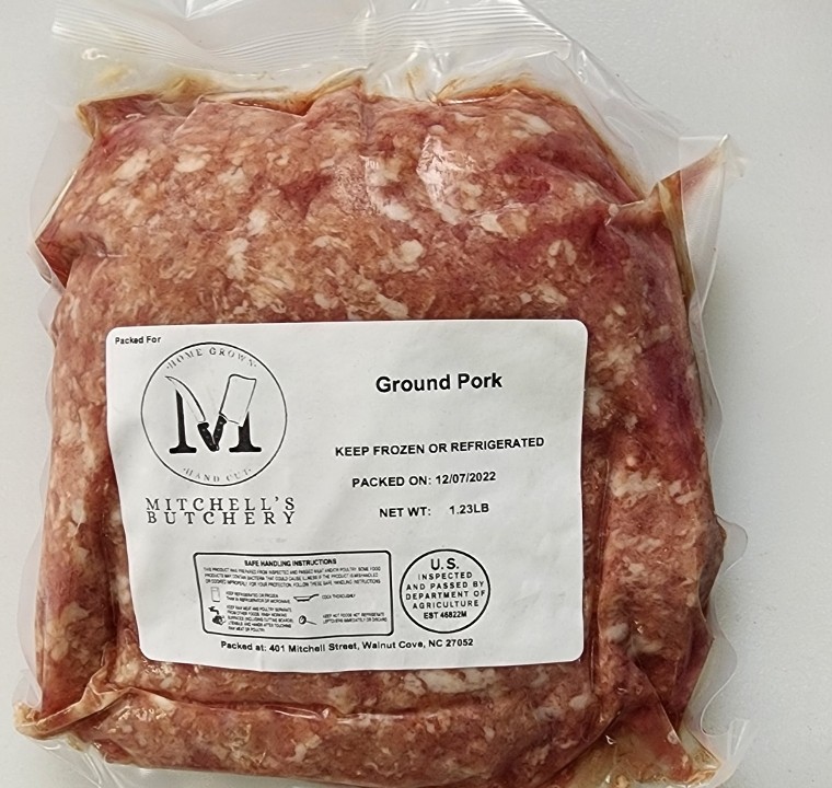 Butchery Ground Pork