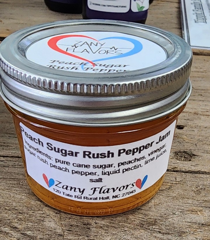 4oz Zany Flavors jam or butter