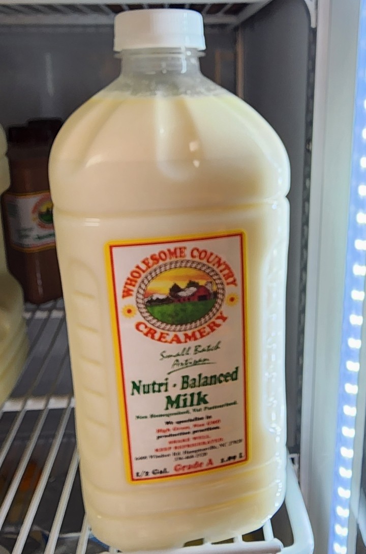1/2 Gallon Nutri-Balance Milk- 64oz.