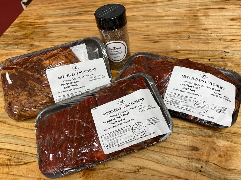 Pre-seasoned Beef for Stew
