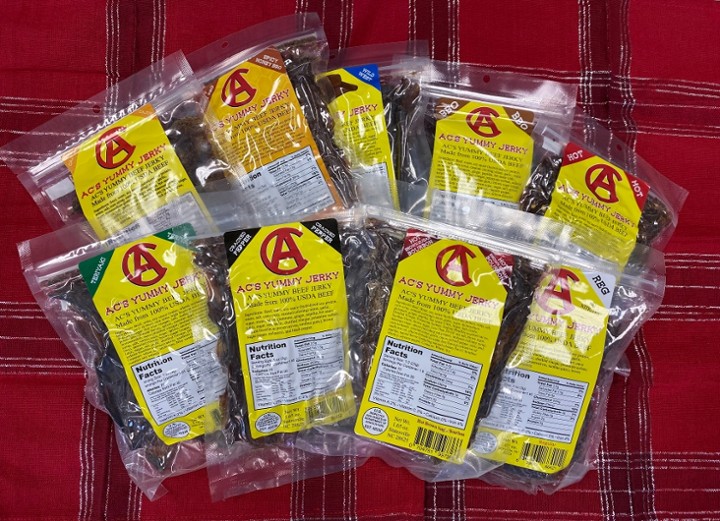 AC's Yummy Beef Jerky- Cracked Pepper